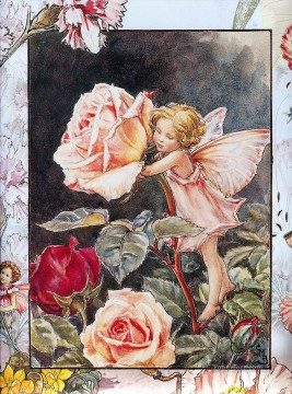  Fairy Canvas - the rose fairy Fantasy